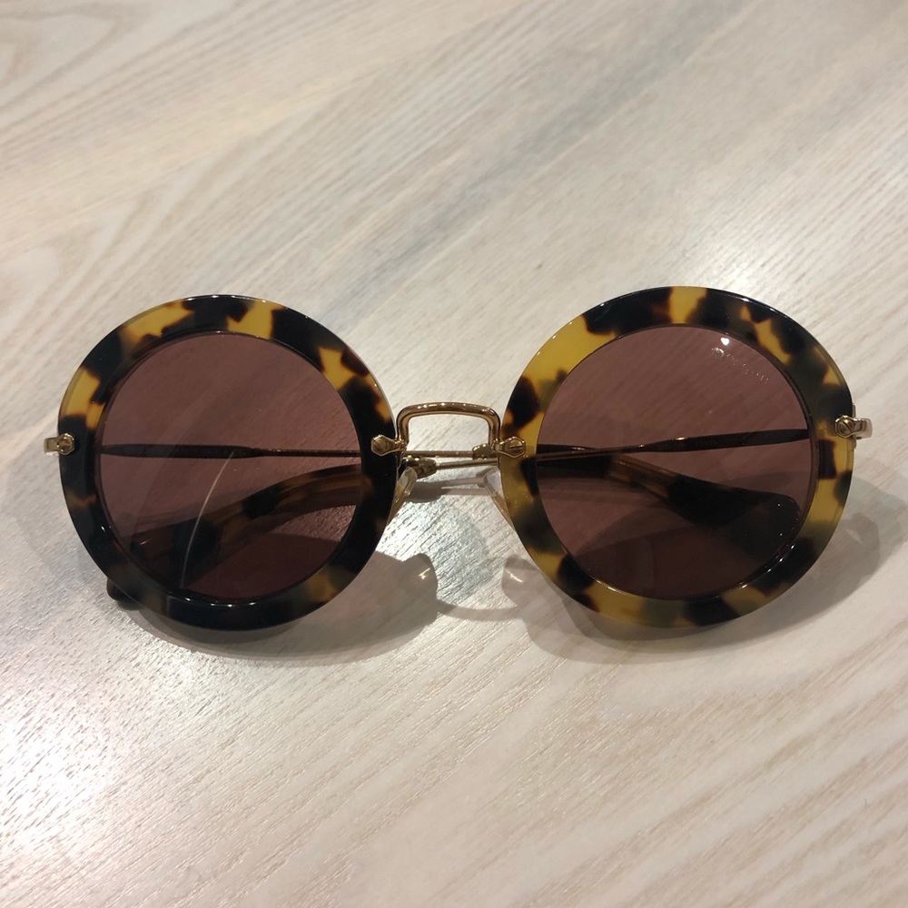 Miu Miu Round Sunglasses
